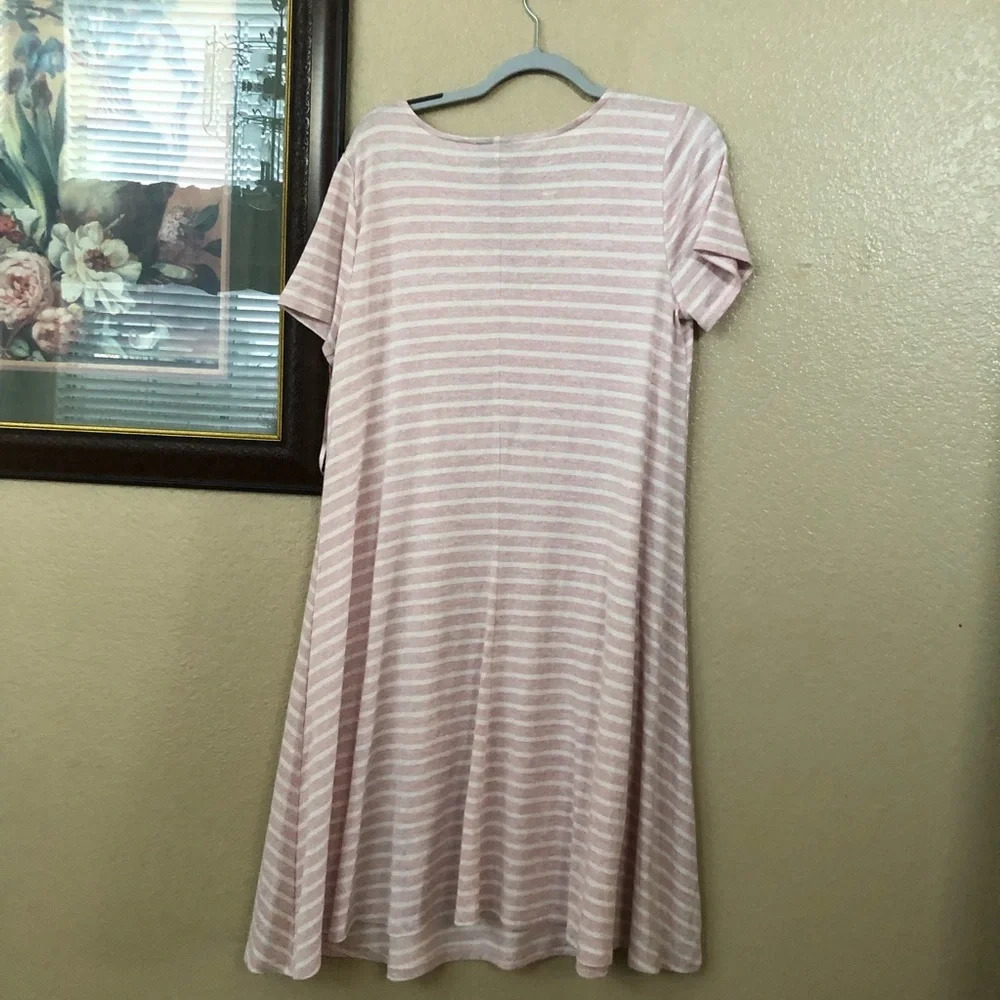 NWT Lane Bryant Stripe Dress Size 14/16 - Picture 4 of 5
